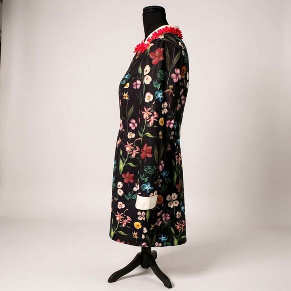 Ted Baker Tillena Hampton‑Collar Floral Dress Size 2 NWOT - Picture 5 of 10